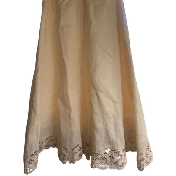 Talbots Irish Linen Sleeveless Lined Dress - Picture 8 of 8